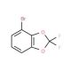 4-Bromo-2,2-difluoro-1,3-benzodioxole (CAS 144584-66-7) - chemical structure image