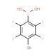 4-Bromo-2,3,5,6-tetrafluorophenylboronic acid (CAS 1016231-40-5) - chemical structure image