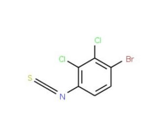 4-Bromo-2,3-dichlorophenyl isothiocyanate - chemical structure image