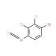 4-Bromo-2,3-dichlorophenyl isothiocyanate - chemical structure image