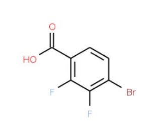 4-Bromo-2,3-difluorobenzoic acid (CAS 194804-91-6) - chemical structure image