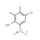 4-bromo-2,3-dimethyl-6-nitroaniline (CAS 108485-13-8) - chemical structure image