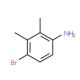 4-Bromo-2,3-dimethylaniline (CAS 22364-25-6) - chemical structure image