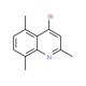 4-Bromo-2,5,8-trimethylquinoline (CAS 500579-50-0) - chemical structure image