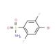 4-Bromo-2,5-difluorobenzenesulfonamide (CAS 214209-98-0) - chemical structure image