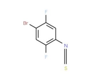 4-Bromo-2,5-difluorophenyl isothiocyanate - chemical structure image