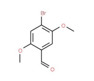 4-Bromo-2,5-dimethoxybenzaldehyde (CAS 31558-41-5) - chemical structure image