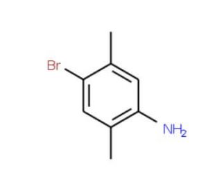 4-Bromo-2,5-dimethylaniline (CAS 30273-40-6) - chemical structure image