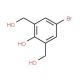 4-Bromo-2,6-bis-hydroxymethyl-phenol (CAS 6296-63-5) - chemical structure image
