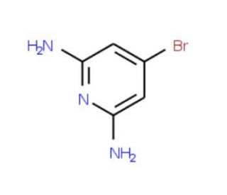 4-Bromo-2,6-diaminopyridine (CAS 329974-09-6) - chemical structure image