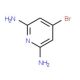 4-Bromo-2,6-diaminopyridine (CAS 329974-09-6) - chemical structure image