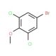 4-Bromo-2,6-dichloroanisole (CAS 19240-91-6) - chemical structure image
