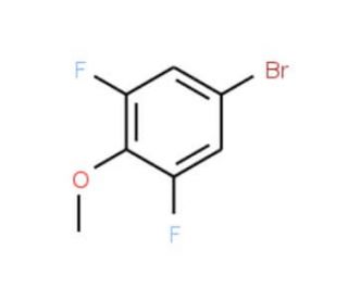 4-Bromo-2,6-difluoroanisole (CAS 104197-14-0) - chemical structure image