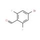 4-Bromo-2,6-difluorobenzaldehyde (CAS 537013-51-7) - chemical structure image