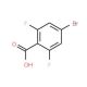 4-Bromo-2,6-difluorobenzoic acid (CAS 183065-68-1) - chemical structure image