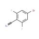 4-Bromo-2,6-difluorobenzonitrile (CAS 123843-67-4) - chemical structure image