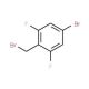 4-Bromo-2,6-difluorobenzyl bromide (CAS 162744-60-7) - chemical structure image