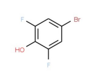 4-Bromo-2,6-difluorophenol (CAS 104197-13-9) - chemical structure image