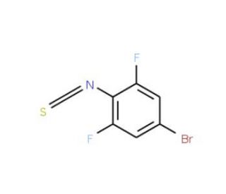 4-Bromo-2,6-difluorophenyl isothiocyanate - chemical structure image