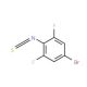 4-Bromo-2,6-difluorophenyl isothiocyanate - chemical structure image