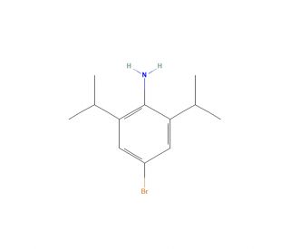 4-Bromo-2,6-diisopropylaniline (CAS 80058-84-0) - chemical structure image