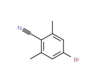 4-Bromo-2,6-dimethylbenzenecarbonitrile (CAS 5757-66-4) - chemical structure image