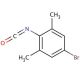 4-Bromo-2,6-dimethylphenyl isocyanate (CAS 77159-76-3) - chemical structure image