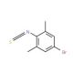 4-Bromo-2,6-dimethylphenyl isothiocyanate (CAS 32265-82-0) - chemical structure image