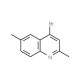 4-Bromo-2,6-dimethylquinoline (CAS 123637-45-6) - chemical structure image