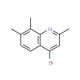 4-Bromo-2,7,8-trimethylquinoline (CAS 1070879-61-6) - chemical structure image