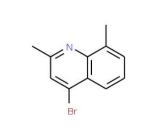4-Bromo-2,8-dimethylquinoline (CAS 203506-39-2) - chemical structure image