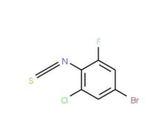 4-Bromo-2-chloro-6-fluorophenylisothiocyanate - chemical structure image