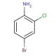 4-Bromo-2-chloroaniline (CAS 38762-41-3) - chemical structure image