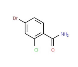 4-Bromo-2-chlorobenzamide (CAS 426265-73-8) - chemical structure image