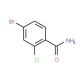 4-Bromo-2-chlorobenzamide (CAS 426265-73-8) - chemical structure image
