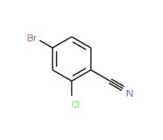 4-Bromo-2-chlorobenzonitrile (CAS 154607-01-9) - chemical structure image