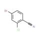 4-Bromo-2-chlorobenzonitrile (CAS 154607-01-9) - chemical structure image