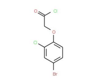 (4-bromo-2-chlorophenoxy)acetyl chloride - chemical structure image