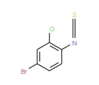 4-Bromo-2-chlorophenyl isothiocyanate (CAS 98041-69-1) - chemical structure image