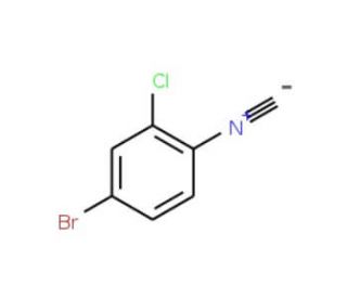 4-Bromo-2-chlorophenylisocyanide (CAS 730971-45-6) - chemical structure image