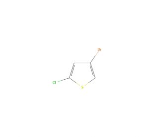 4-Bromo-2-chlorothiophene (CAS 32431-93-9) - chemical structure image