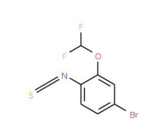 4-Bromo-2-(difluoromethoxy)phenylisothiocyanate - chemical structure image