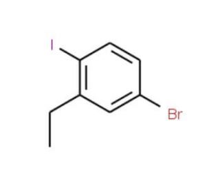 4-Bromo-2-ethyl-1-iodobenzene (CAS 175278-30-5) - chemical structure image