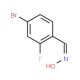 4-Bromo-2-fluorobenzaldoxime (CAS 202865-64-3) - chemical structure image