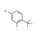 4-Bromo-2-fluorobenzotrifluoride (CAS 142808-15-9) - chemical structure image
