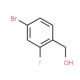 4-Bromo-2-fluorobenzyl alcohol (CAS 188582-62-9) - chemical structure image