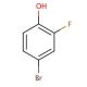 4-Bromo-2-fluorophenol (CAS 2105-94-4) - chemical structure image