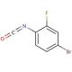 4-Bromo-2-fluorophenyl isocyanate (CAS 88112-75-8) - chemical structure image