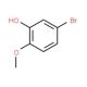 4-Bromo-2-hydroxyanisole (CAS 37942-01-1) - chemical structure image