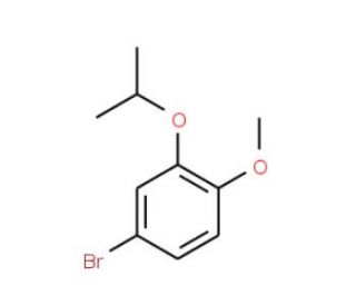 4-Bromo-2-isopropoxy-1-methoxybenzene (CAS 462092-23-5) - chemical structure image